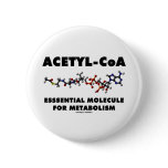 Acetyl-CoA Essential Molecule For Metabolism buttons