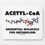 Acetyl-CoA Essential Molecule For Metabolism mousepads
