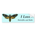 Acherontia atropos bumper stickers