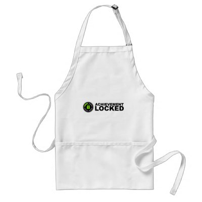 Achievement Locked Apron by CasuallyHardcore