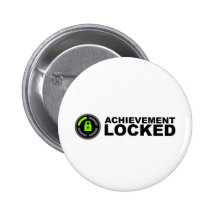 Achievement Locked Pinback Buttons
