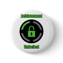 Achievement Unlocked Pins