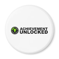 Achievement Unlocked Magnets
