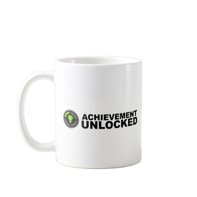 Achievement Unlocked Mug by CasuallyHardcore