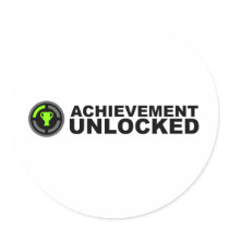 Achievement Unlocked Sticker