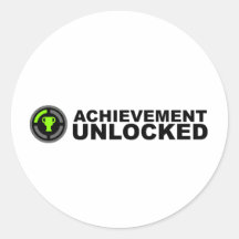 Achievement Unlocked Sticker