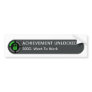 Achievement Unlocked Sticker Bumper Sticker