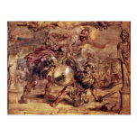 Achilles Defeated Hector.,  By Peter Paul Rubens Post Card
