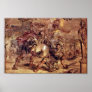 Achilles Defeated Hector.,  By Peter Paul Rubens Posters