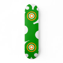 Acid bubble skate deck
