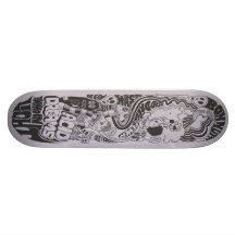 Acid Dreams in Moon Light Skate Deck