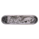 Acid Dreams in Moon Light skateboards
