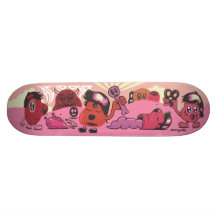 Acid Pop 2 Custom Skateboard