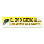 ACLU THEME BUMPER STICKER