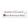 ACORN Bumper Sticker