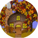 Acorn Faery Cottage Photo Sculpture