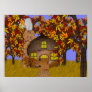Acorn Faery Cottage Poster