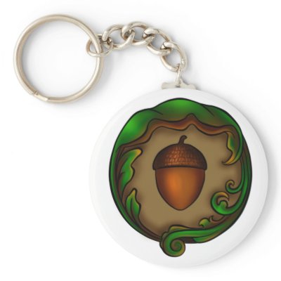 acorn llaveros personalizados by Ppeppermint
