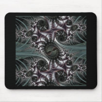 acorns & spiderwebs in the moonlight mouse pads