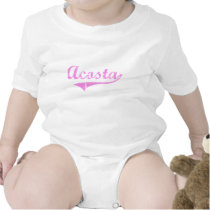 Acosta Last Name Classic Style
