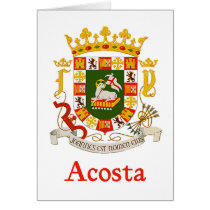 Acosta Shield of Puerto Rico Cards