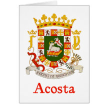 Acosta Shield of Puerto Rico Cards