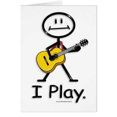 Acoustic Guitar Cards by BusyBodies