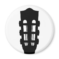 Acoustic Guitar Head Magnet