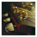 Acoustic Guitar Headstock Close-Up Personalised Invites