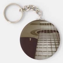Acoustic Guitar Key Chains