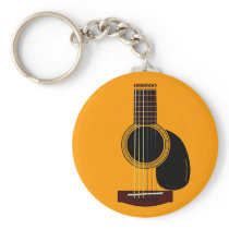acoustic guitar keychain