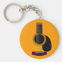 acoustic guitar keychain