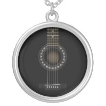 Acoustic Guitar Necklace