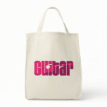 Acoustic Guitar Pink Bag