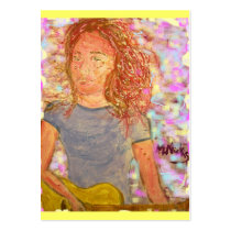 acoustic guitar sand sketch