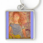 acoustic guitar sand sketch keychains