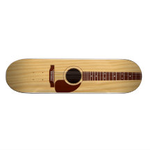 Acoustic Guitar Skate Board Decks