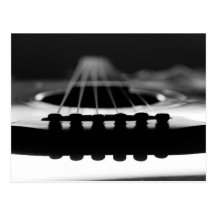 Acoustic Guitars Post Card