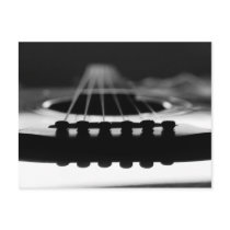 Acoustic Guitars Post Card