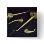 Acoustic instruments cornets pinback button