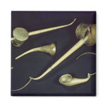 Acoustic instruments cornets fridge magnets