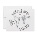 Acróbata del vacío invitations