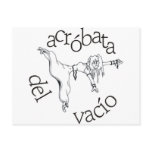 Acróbata del vacío postcards