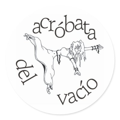 Acróbata del vacío sticker by naranjay