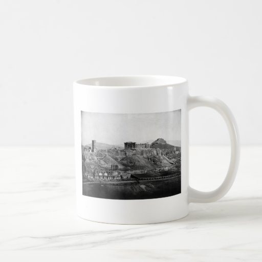 Acropolis ~ Acropolis of Athens Greece 1865 Mugs