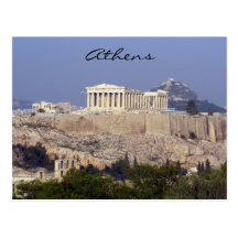 acropolis postcard