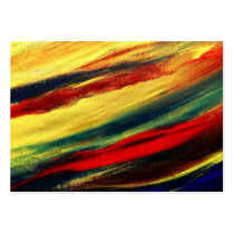 Acrylic abstract on canvas