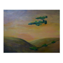acrylic warthog3 jpeg postcard