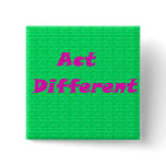 Act Differemt Button