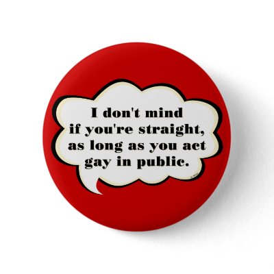 Act Gay in Public (reverse) by AtlasShrugging